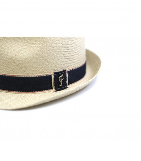 Flechet Trilby Strohhut beige